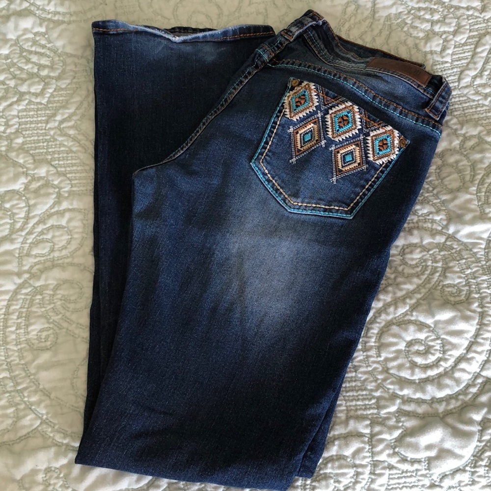Rock and roll cowgirl jeans